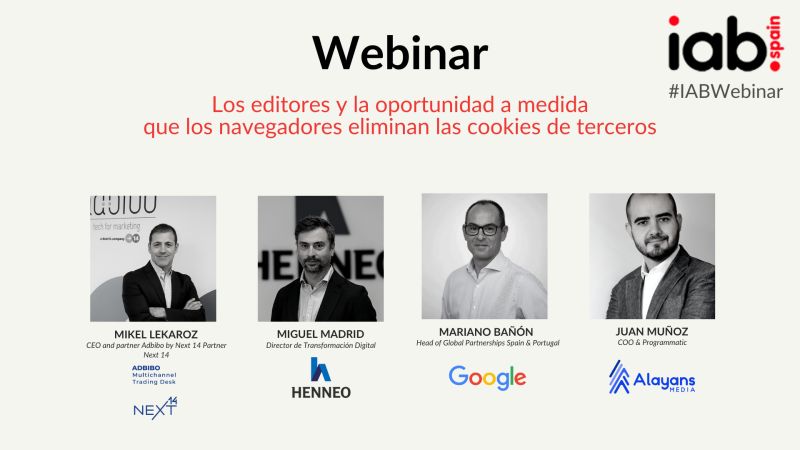 WEBINAR: Los editores y la oportunidad a medida que los navegadores eliminan las cookies de terceros