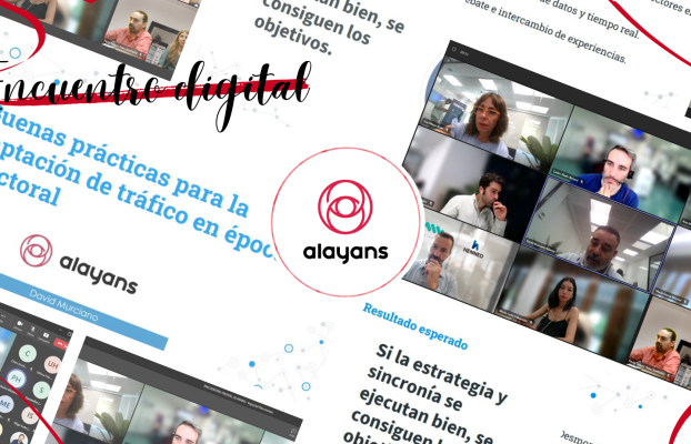 Encuentro digital Alayans: Estrategias clave para generar tráfico en las elecciones 23 de julio