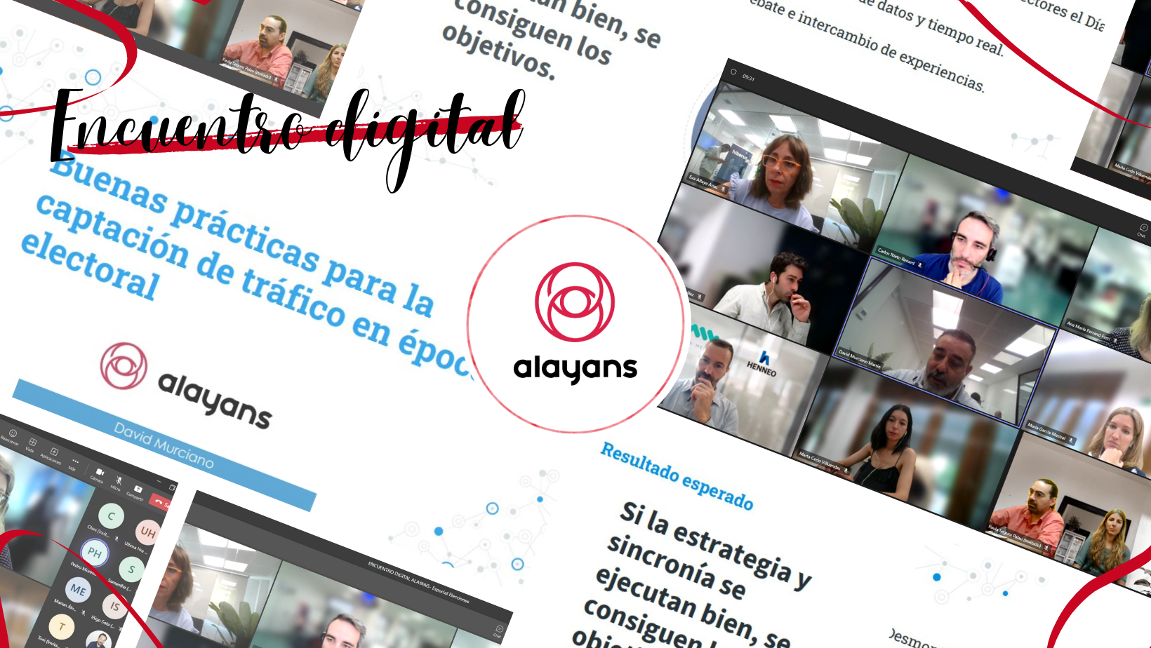 Encuentro digital Alayans: Estrategias clave para generar tráfico en las elecciones 23 de julio